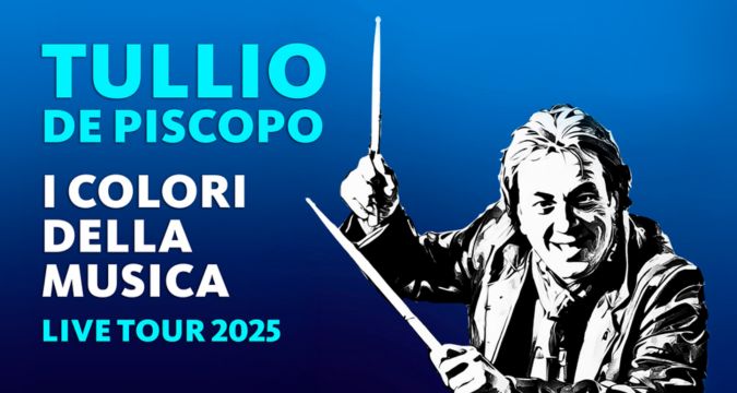 Tullio De Piscopo live a Napoli con "I Colori della Musica" – Tour 2025