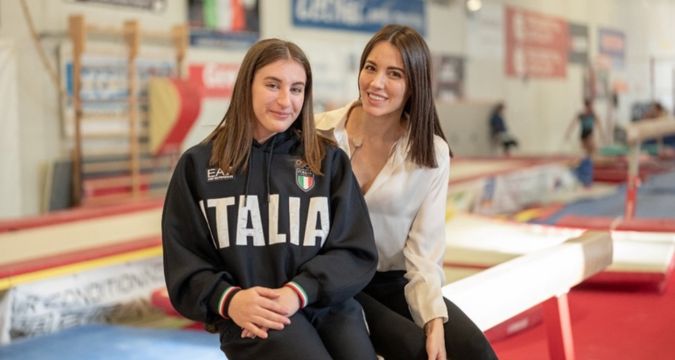 Angela Andreoli protagonista di "Linea Azzurri" su Rai Italia: talento, sacrificio e passione per la ginnastica