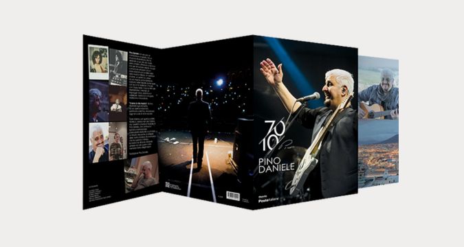 Pino Daniele: due cartoline filateliche e un annullo speciale per celebrarlo