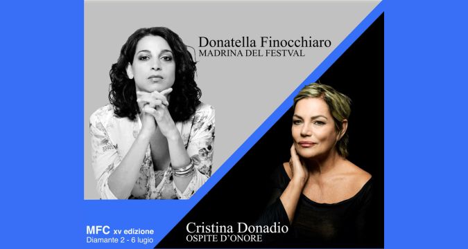 Donatella Finocchiaro e Cristina Donadio al Mediterraneo Festival Corto 2025 a Diamante