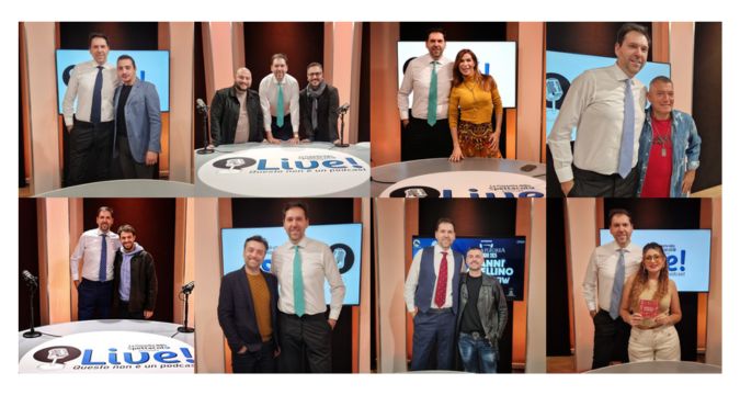 “Live! Questo non è un podcast”: successo per la prima stagione del vodcast di Francesco Russo