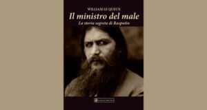 Copertina del libro "Il Ministro del Male" di William Le Queux, edizione italiana Lorenzo de' Medici Press