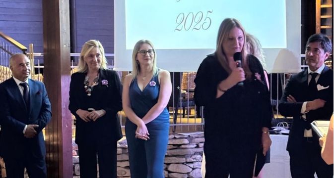 Premiazione Antonella Cortese Campobasso Premio Eccellenze al Timone
