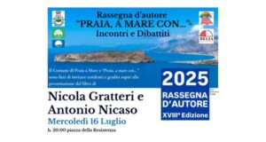 Praia a Mare ospita Nicola Gratteri e Antonio Nicaso: un incontro imperdibile sulla mafia e il potere