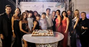 Sfilata di moda al Fashion Gold Party Summer Edition 2025 presso Villa Flavia a Trecase