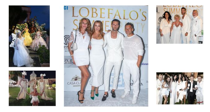 Pasquale Lobefalo durante il Summer Party 2025 a Villa Signorini