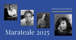 Locandina ufficiale evento Marateale 2025 con programma e ospiti del 23 luglio a Maratea
