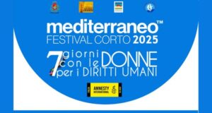 Locandina Mediterraneo Festival Corto 2025 a Diamante con omaggio ad Angela Maria Aieta