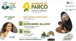 Weekend al Parco Festival Diffuso 2025 nel Cilento con Morgan, Allevi e Noa