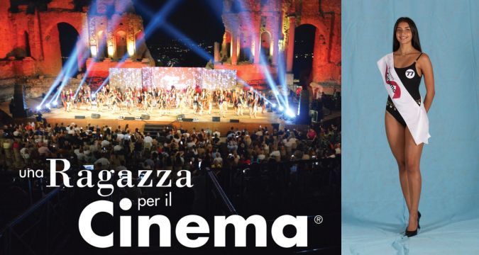Felicia Faller vincitrice Una Ragazza per il Cinema 2025 al Teatro Antico di Taormina