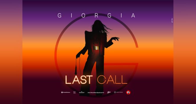 Giorgia durante il concerto G Last Call a Caserta il 21 settembre 2026