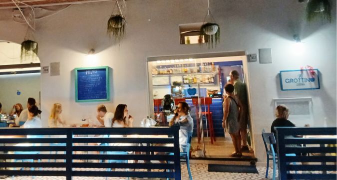 Piatti della cucina tradizionale del Grottino Azzurro a Positano