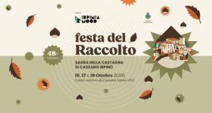 Castagna di Montella IGP e Festa del Raccolto 2026 a Cassano Irpino, tradizioni e produzioni dell'Irpinia.